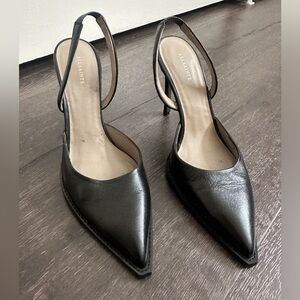 ALLSAINTS Leather Sling-Back Heels